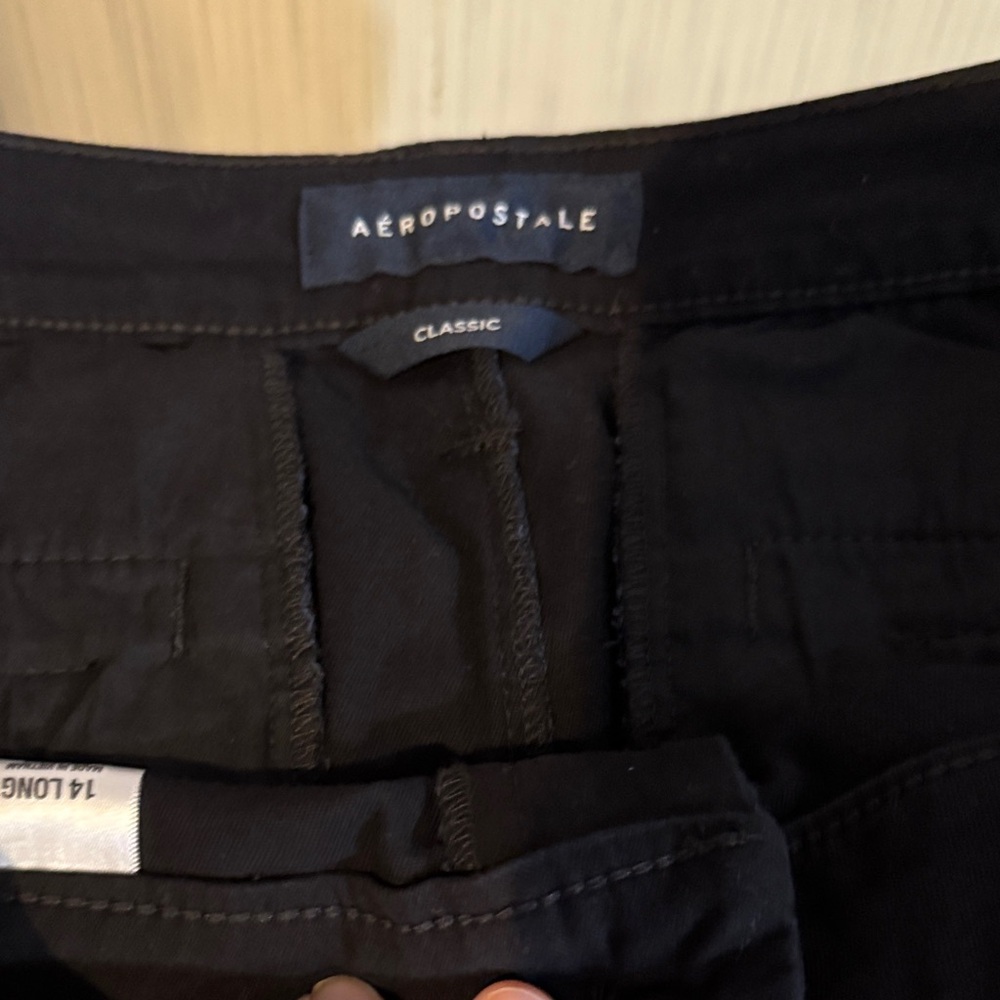 Aero Classic Black Pants 14 long - Picture 3 of 7